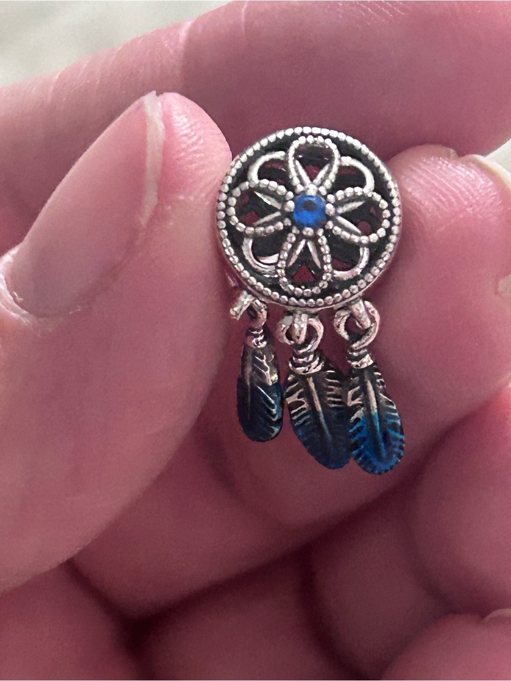 Pandora Spiritual Dreamcatcher Sterling Silver Charm